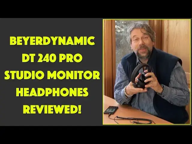 'Video thumbnail for Beyerdynamic DT 240 Pro Studio Monitor Headphones -- REVIEWED!'