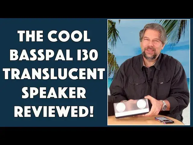 'Video thumbnail for BASSPAL i30 Translucent Bluetooth Speaker -- REVIEWED'