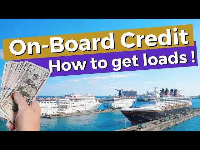 'Video thumbnail for Cruise On-Board Credit. 8 Ways To Get More, And What You Can Spend It On!'