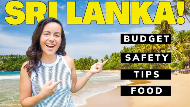 'Video thumbnail for SRI LANKA TRAVEL GUIDE 🇱🇰 EVERYTHING YOU NEED TO KNOW BEFORE YOU VISIT SRI LANKA!'