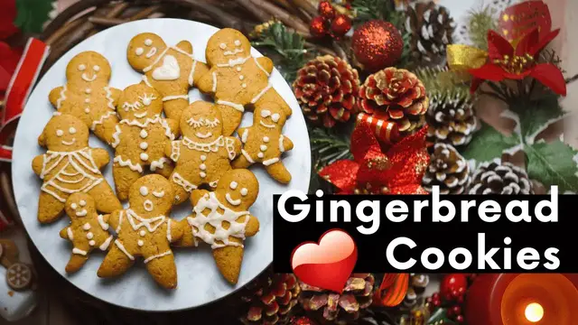 'Video thumbnail for Gingerbread Men Cookies'