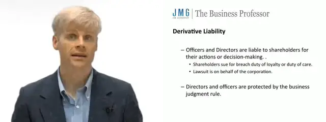'Video thumbnail for Shareholder Derivative Action'