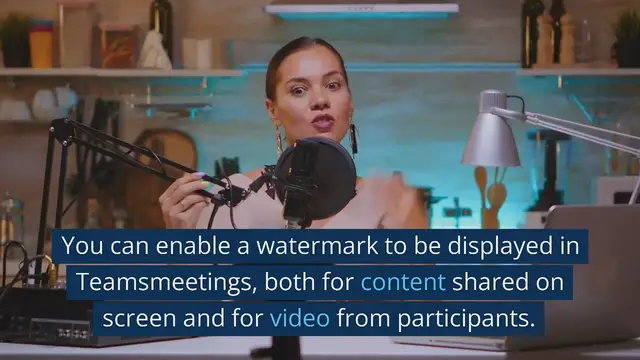 'Video thumbnail for HOW TO REQUIRE A WATERMARK FOR SENSITIVE TEAMS MEETINGS'