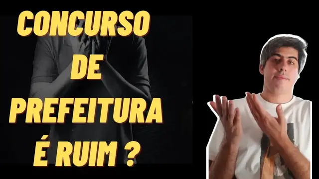 'Video thumbnail for Concurso de Prefeitura Vale a Pena ? Veja nesse vídeo agora!'