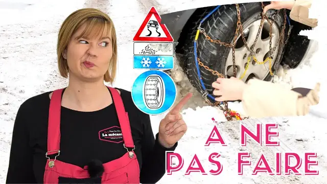 'Video thumbnail for 9 erreurs à ne pas faire avec des chaînes neige'