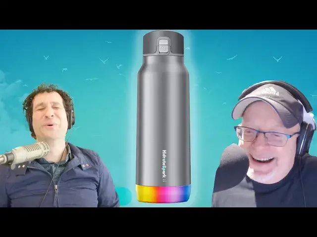 'Video thumbnail for Apple's new $80 "smart" RBG water bottle'
