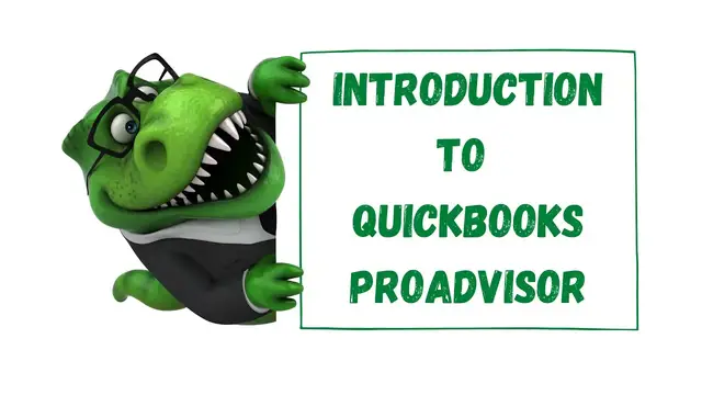 'Video thumbnail for Introduction to QuickBooks ProAdvisor Program'