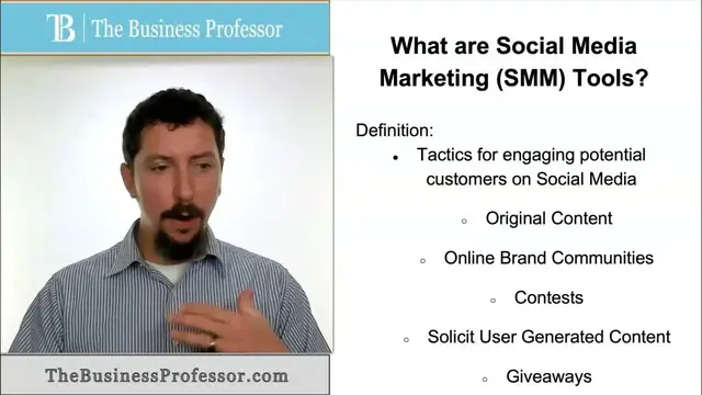 'Video thumbnail for Methods of Social Media Marketing'