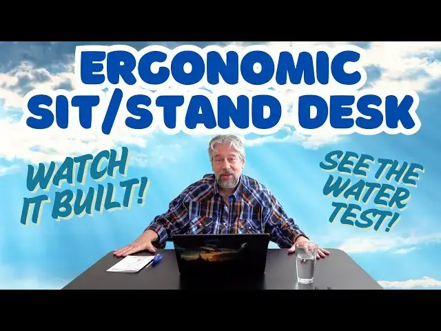 'Video thumbnail for A Comfortable Workspace: The NearHub OD20 Adjustable Height Sit/Stand Desk'