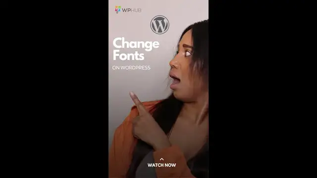 'Video thumbnail for Adding and changing a #wordpress font #wordpressforbeginners #addfonts #learnwordpress'