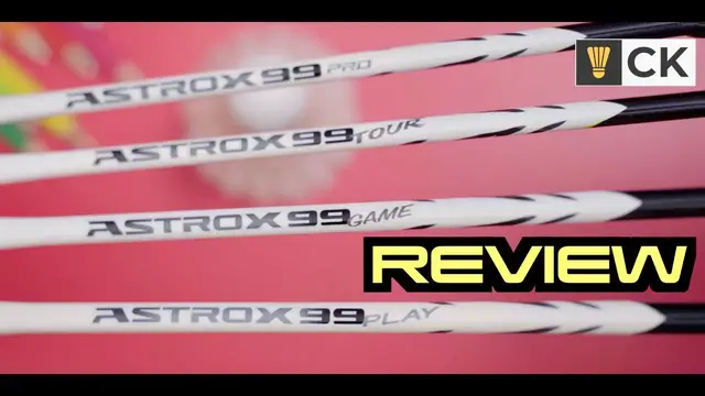 'Video thumbnail for Yonex Astrox 99 TOUR GAME PLAY vs Pro Full Review & Comparison'