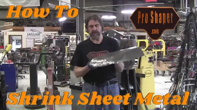 'Video thumbnail for Metal Shaping: Shrinking metal with a hammer and English Wheel'