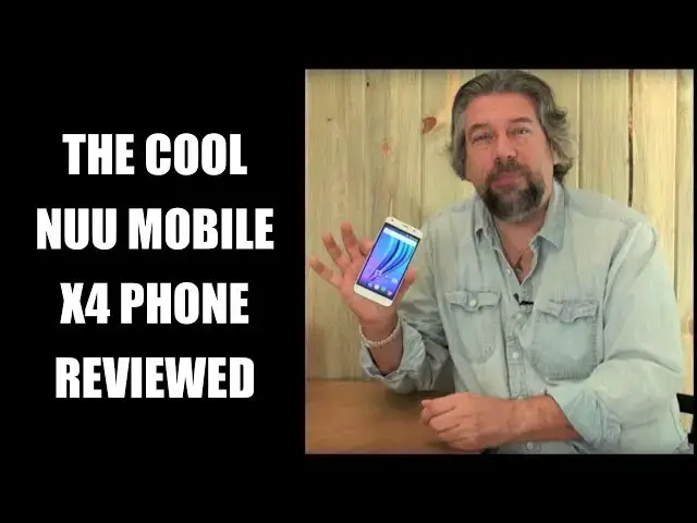 'Video thumbnail for NUU Mobile X4 dual sim Android Smartphone Review'