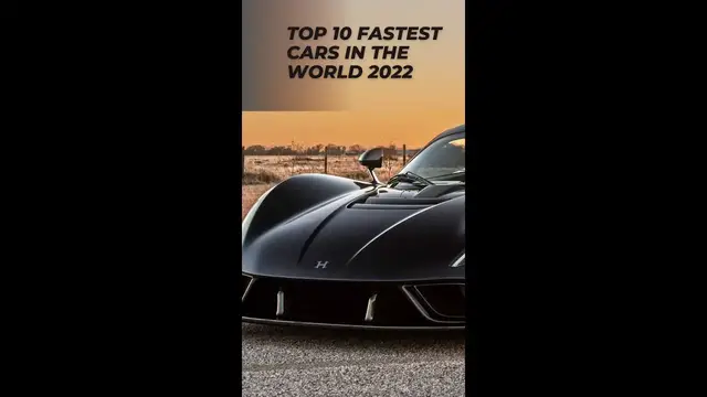 'Video thumbnail for Top 10 FASTEST CARS In The World 2022 💥 #fastestcars'