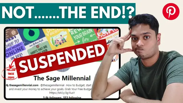 'Video thumbnail for Pinterest Account Suspended? Here's What You Should Do'