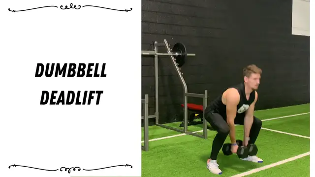 'Video thumbnail for Dumbbell Deadlift'