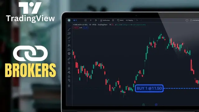 'Video thumbnail for How to Connect Your Broker to TradingView (Place Trades Directly on TradingView)'