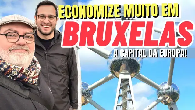 'Video thumbnail for BRUXELAS EM 2 DIAS - O QUE FAZER EM BRUXELAS?'