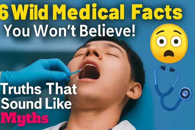 'Video thumbnail for 6 Wild Medical Facts That Sound Like Myths'