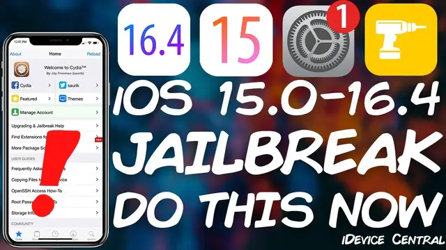 'Video thumbnail for iOS 15.0 - 16.4 JAILBREAK News: IMPORTANT PSA! Apple Forgot This! DO This Right Now!'