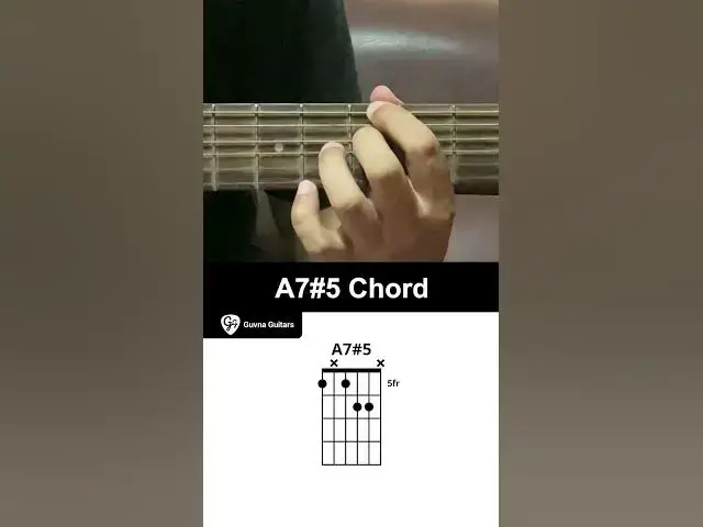 'Video thumbnail for How To Play The A7#5 Chord On Guitar - Guvna Guitars'
