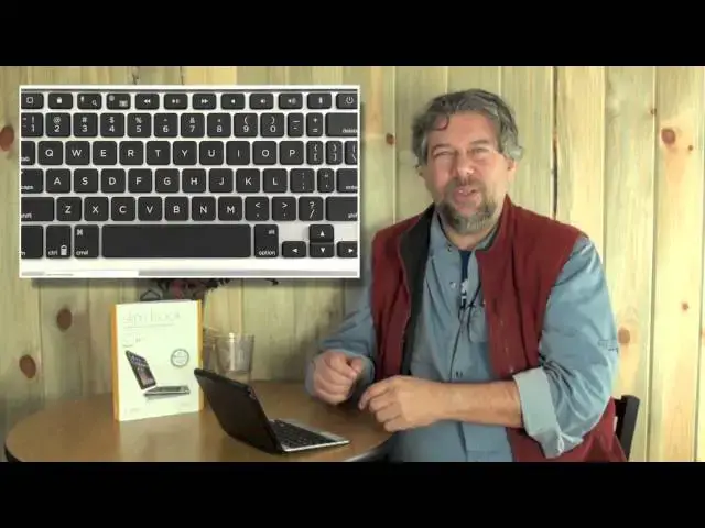 'Video thumbnail for ZAGG Slim Book Bluetooth Keyboard for iPad Mini Review'