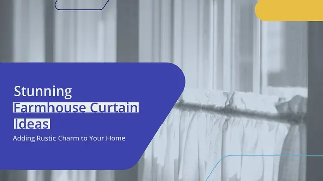 'Video thumbnail for 10 Stunning Farmhouse Curtain Ideas'