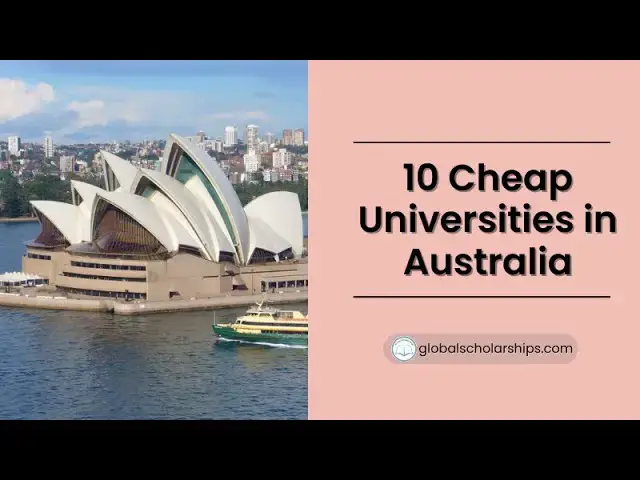 'Video thumbnail for 10 Cheap Universities in Australia for International Students'
