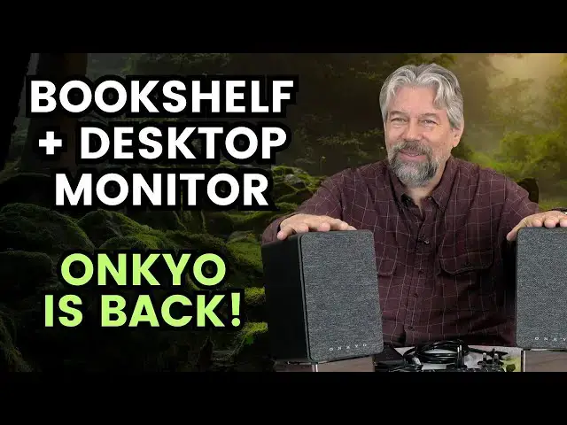'Video thumbnail for A Beautiful Listen: The Onkyo Creator Series GX-30ARC Powered Monitors'