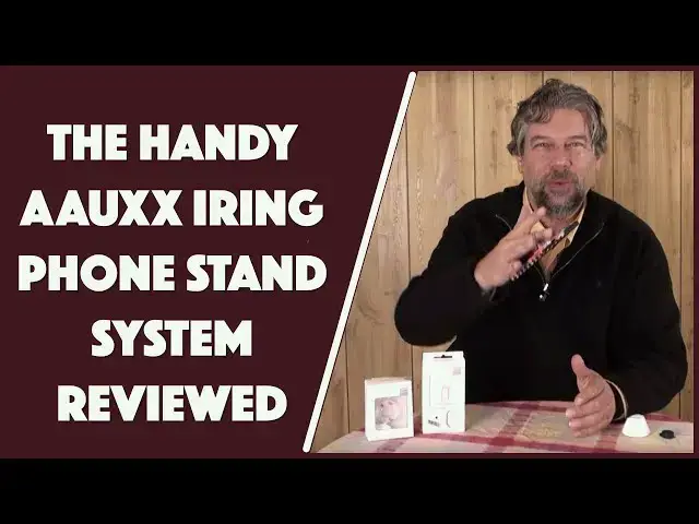 'Video thumbnail for AAUXX iRing Smartphone Holder and Kickstand System-  REVIEWED'
