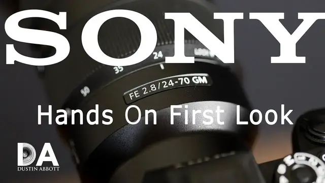 'Video thumbnail for Sony FE 24-70mm f/2.8 G Master:  First Look  | 4K'