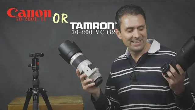 'Video thumbnail for Canon 70-200L II vs Tamron 70-200 G2 | Which One?'