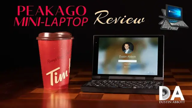 'Video thumbnail for Peakago Mini Laptop Review | 4K'