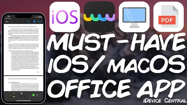 'Video thumbnail for MUST HAVE APP For iOS & macOS: UPDF - Amazing PDF Editor! Full Review'