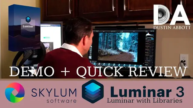 'Video thumbnail for Luminar 3 with Libraries Quick Review and Demonstration 4K'