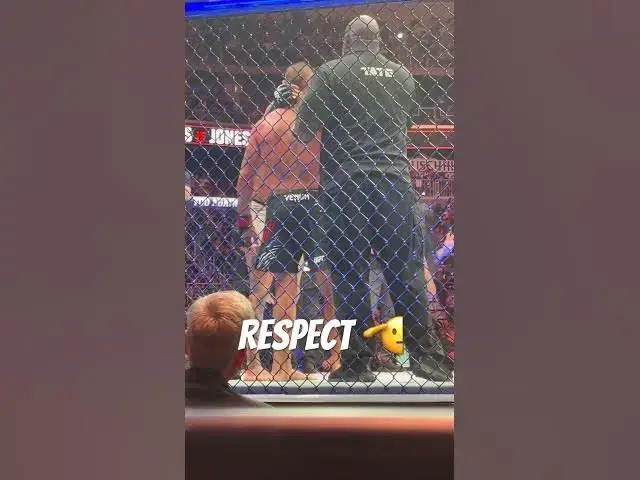 'Video thumbnail for Mason Jones shares a moment with Jeremy Stephens after their war 🤝#ufcdesmoines #mma #respect'