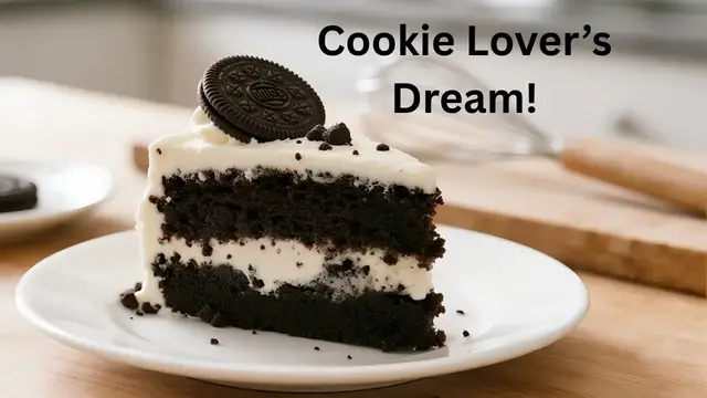 'Video thumbnail for Cookies and Cream Cake: The Ultimate Dessert for Cookie Lovers'