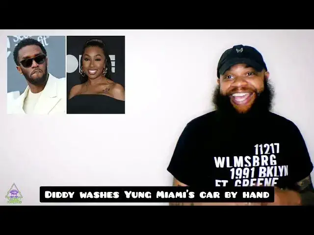 'Video thumbnail for Diddy hand washes Yung Miami's car'
