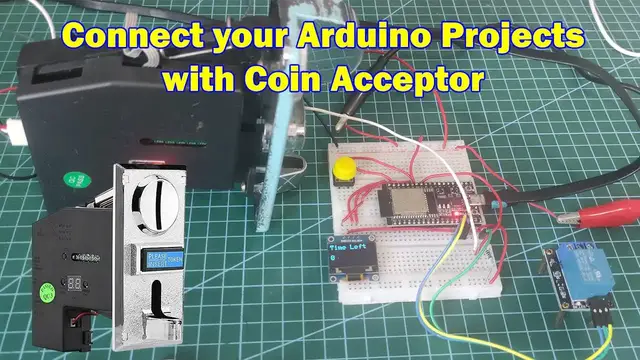 'Video thumbnail for Connect your Arduino projects with a universal Coin Acceptor'