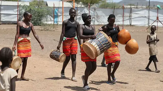 'Video thumbnail for US funding cuts threaten youth programmes at Kenya's Kakuma refugee camp'