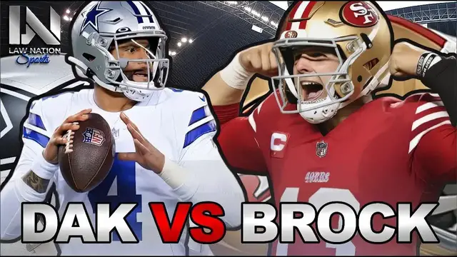 'Video thumbnail for Dak Prescott or Brock Purdy? Who would you choose as your QB???'