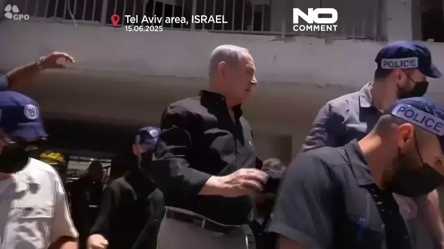 'Video thumbnail for Israelis stock supplies as Iran launches fresh attacks on Israel'