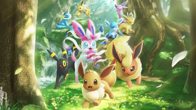 'Video thumbnail for Pokemon TCG Pocket: Eevee Grove - Official Trailer'