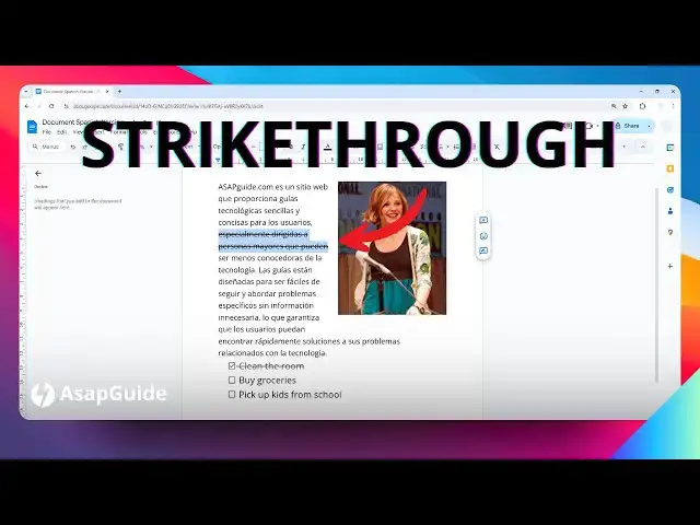'Video thumbnail for How to Get Rid of Strikethrough on Google Docs'