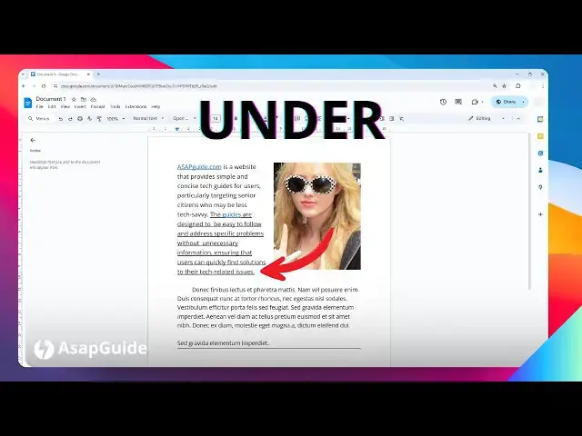 'Video thumbnail for How To Underline In Google Docs'
