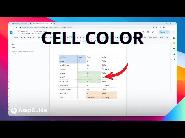 'Video thumbnail for How To Fill a Table With Color in Google Docs'