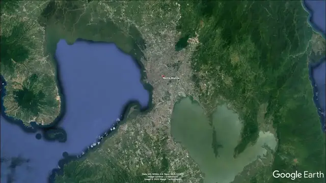 'Video thumbnail for Sky Tour of Metro Manila Luzon Philippines'