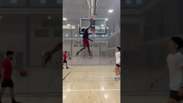 'Video thumbnail for (359) impressive basketball skills: dunk edition'