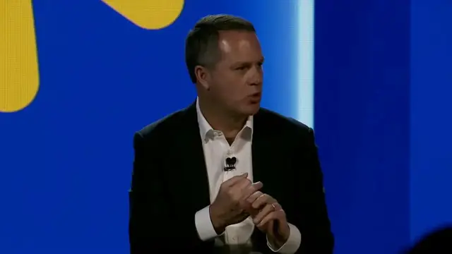 'Video thumbnail for Walmart's CEO is a rare beacon of confidence amid tariff woes'