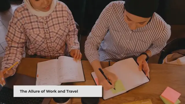'Video thumbnail for Work and Travel: Balancing Professionalism and Adventure'